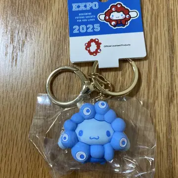 간사이 만박 최애 컬러 입체 키링  미야쿠미야쿠 시나몬 롤