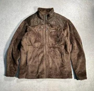 브라운 플리스 자켓