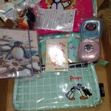 핑구 펜 케이스 볼펜 메모지