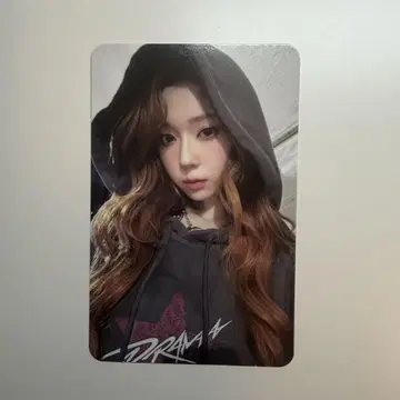 aespa drama 후디 트레이딩 카드 윈터 md 팝업