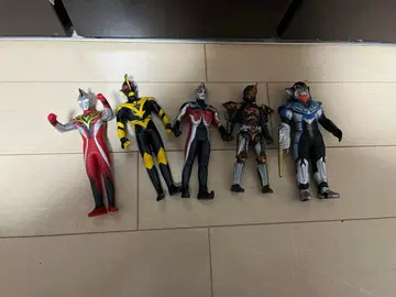 울트라맨 소프트 비닐 액션 피규어 정크 묶음 판매