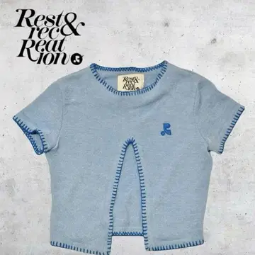 Rest & Recreation CUT OUT TERRY TOP