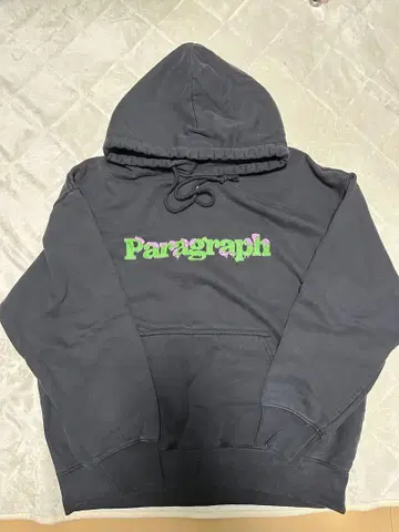 Paragraph 블랙 후드티