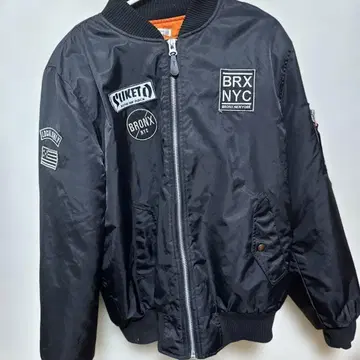 BRX NYC 봄버 자켓 블랙
