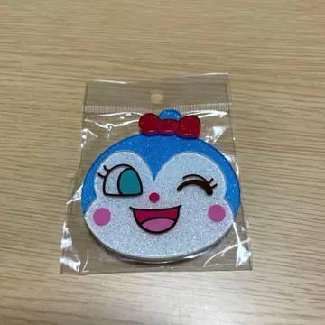 호빵맨 뮤지엄 한정판 페이스 거울 코킨짱 (미사용품)
