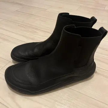 VIVOBAREFOOT 블랙 사이드 고어 부츠 39
