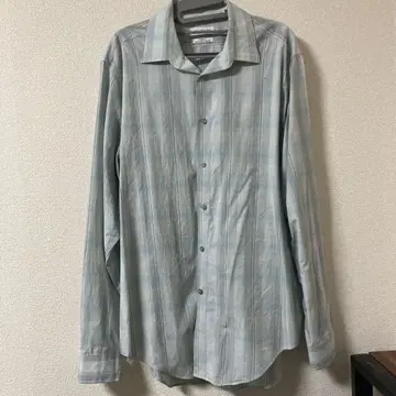 CALVIN KLEIN STEEL+ 체크 셔츠 L 구제 의류
