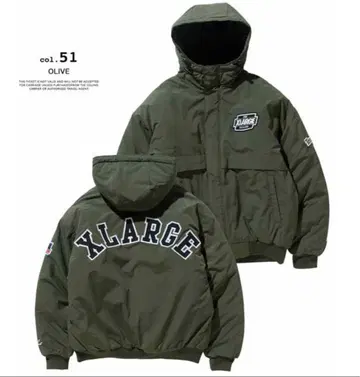 XLARGE 퍼퍼 자켓