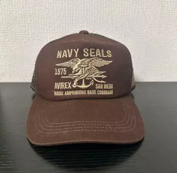 AVIREX Navy Seals 캡