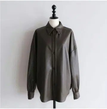 Sea Room lynn searoomlynn ECO 가죽 오버 셔츠