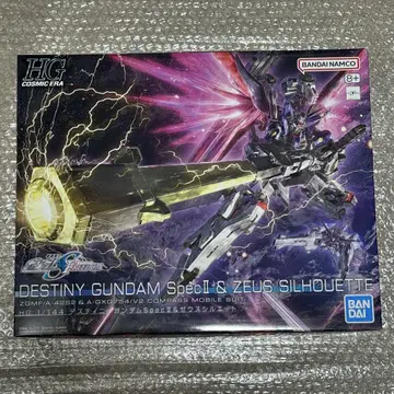 HG 1/144 데스티니 건담 SpecII & 제우스 실루엣