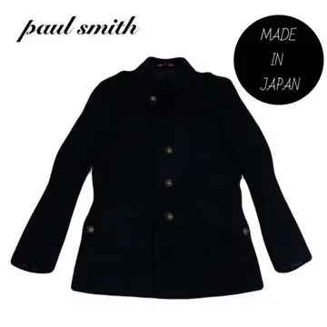 새상품급 paul smith 폴스미스 섀도우 자카드 나폴레옹 코트
