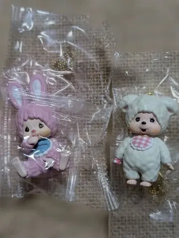 몬치치 마스코트 키체인 4 2점 일괄 가챠