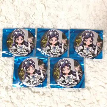 프리큐어 전 프리큐어전 캔뱃지 큐어 화이트