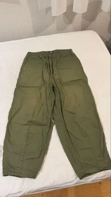 THE NORTH FACE 카고 팬츠 올리브 그린
