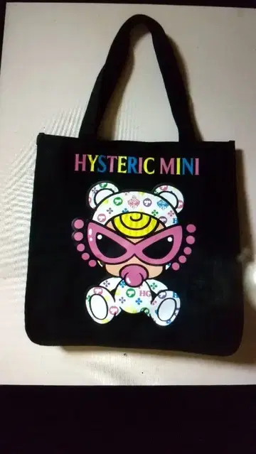 HYSTERIC MINI 블랙 토트백
