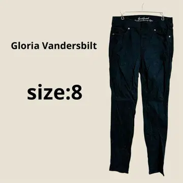 Gloria Vandersbilt 스키니 팬츠 블랙