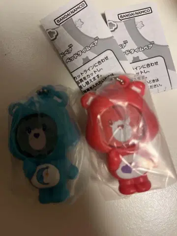 케어베어 사진 프레임 마스코트 2종 세트