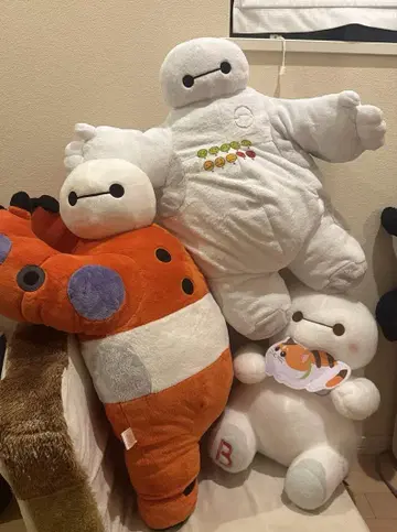 베이맥스 봉제 인형 묶음 판매 세트 디즈니 BIG