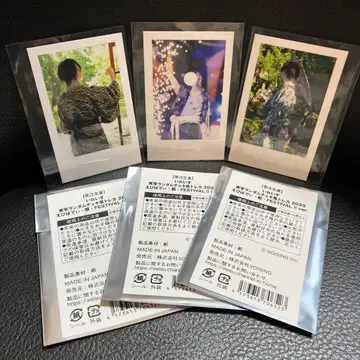 이레이스 쇼토 에비바디 축제 2025 실사 폴라로이드 3장 세트