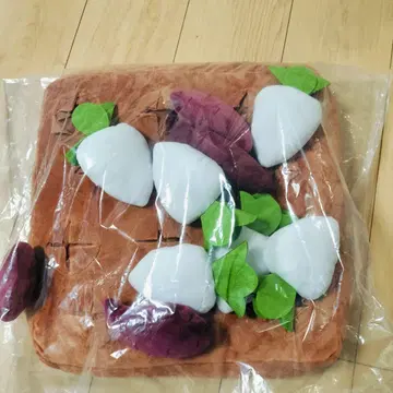 밭 봉제 인형 대풍작 고구마 무