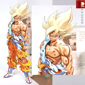 세일 중 드래곤볼 SMSP 손오공 리페인트 피규어