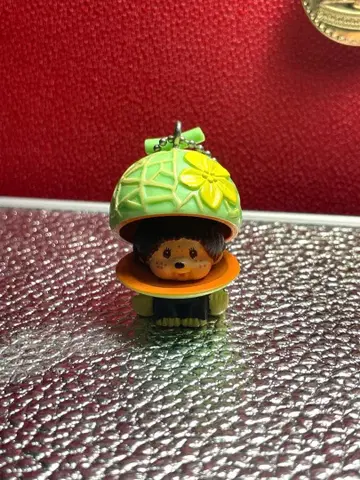 지역 한정 홋카이도 멜론 몬치치 키링 레트로