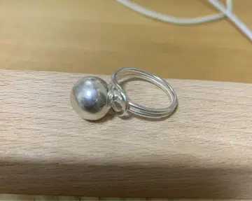 카렌 실버 볼 반지 조정 가능