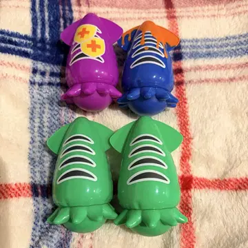 스플래툰 3 푸치 이카방카 컬렉션 4개 묶음