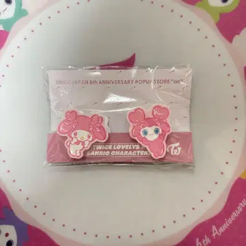TWICE LOVELYS 산리오 클립 세트 마이멜로디 모브리