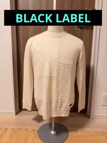 BLACK LABEL CRESTBRIDGE 아이보리 스웨터 M