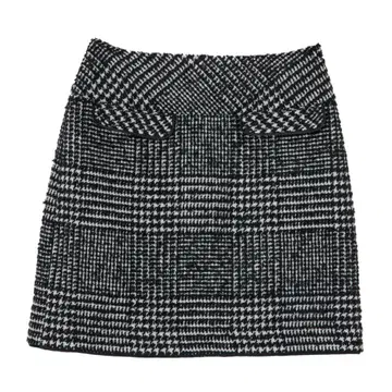 herlipto Hemingway Check Tweed Skirt