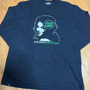 HYSTERIC GLAMOUR 블랙 긴팔 티셔츠 L