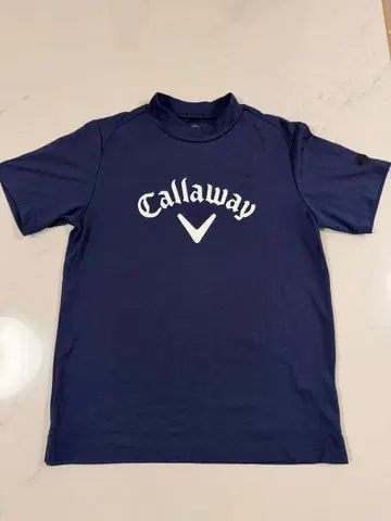 캘러웨이 네이비 하이넥 셔츠