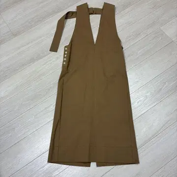 Vin 브라운 슬리브리스 원피스