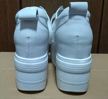 통굽 스니커즈 12cm 화이트