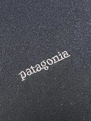 희귀 단종 구하기 어려움 파타고니아 USA 블랙 마이크로 플리스 머플러