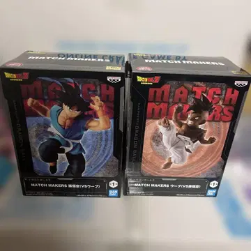 드래곤볼 Z MATCH MAKERS 손오공 & 우부 피규어