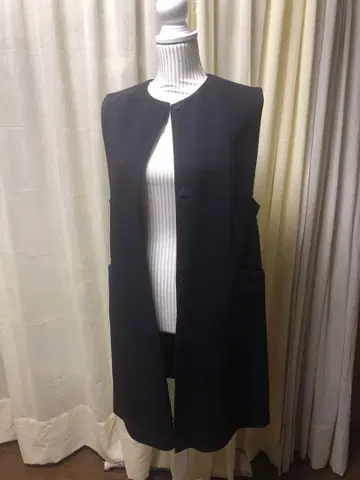 Ballsey 노카라 다크 네이비 베스트 사이즈 36
