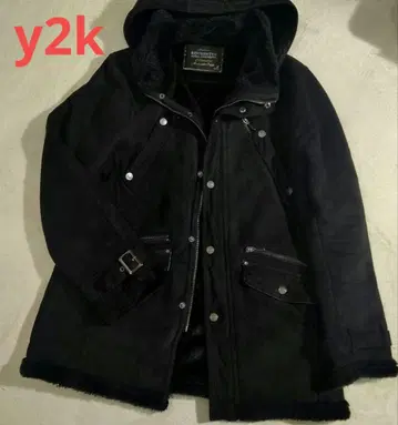 00s y2k 시크 스타일 차라남 ROUSHATTE 무스탕 자켓