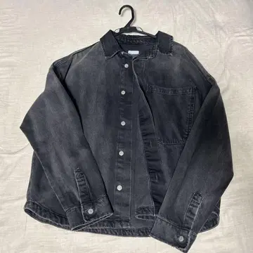 ZARA 다크 그레이 데님 자켓 S