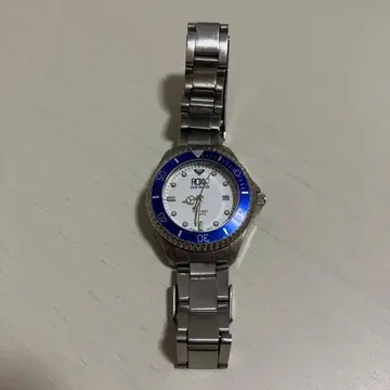ROXY 쿼츠 손목시계 화이트/블루