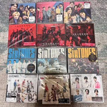 SixTONES 싱글 앨범 33장 세트 묶음 판매