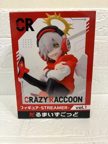 Crazy Raccoon STREAMER 피규어 달마이즈갓
