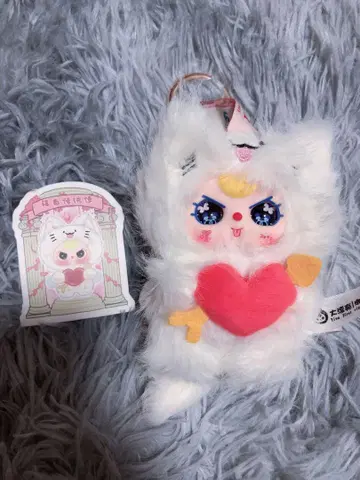 Baby Three 봉제 인형 큐핏 반짝이는 눈