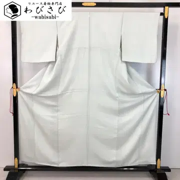 이로무지 블루 화이트 크레이프 원단 K-5447