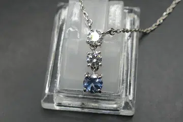 컨디션 최상 스타 주얼리 STAR JEWELRY 3연 지르코니아 목걸이