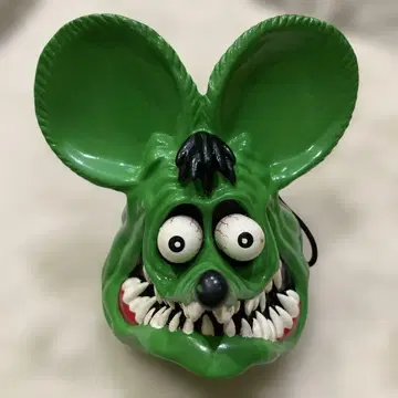 RAT FINK 마스코트 얼굴 피규어 스트랩