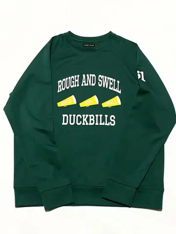 ROUGH AND SWELL 다크 그린 DUCKBILLS 트레이닝복