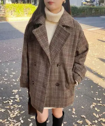 NICE CLAUP 카라 부착 코쿤 코트